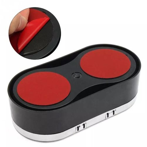Dual Hole Car Cup Holder Drink Water Coffee Bottle Folding Holder Can Mounts