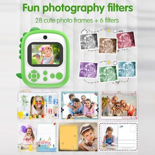 Portable Mini Photo Printer For Children 1080P Instant
