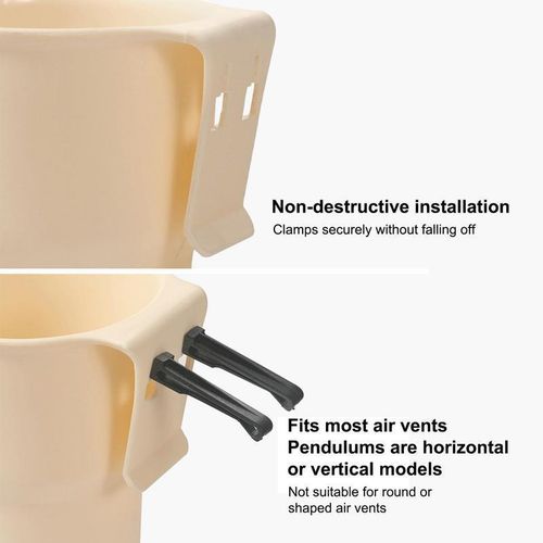 Car Cup Holder Phone Mount Car Cup Holder For Air Outlet Reusable Air Outlet Cup Holder Cradle Car Mount For Coffee Beverage