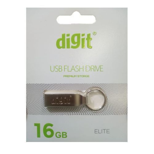Usb Flash Drive With Key Holder Storage Function-Silver