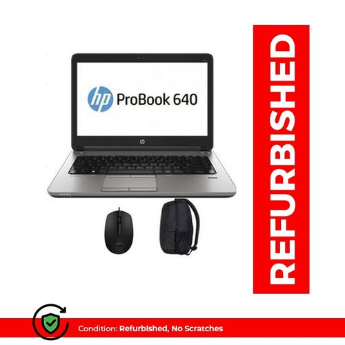 Hp Probook 640 i7 12GB 1TB HDD Refurbished +bag and Mouse (6MTHS WRTY)
