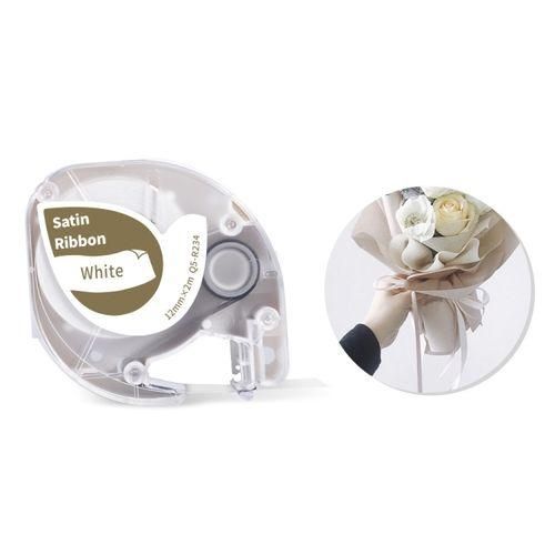 For Phomemo P12  P12 Pro 12mm X 2m Thermal Label Ribbon Label RibbonGold Word On White