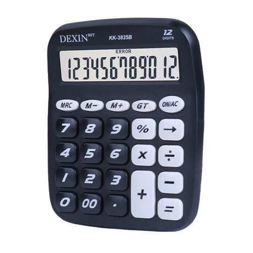 Cute Calculator 12 Digit Large LCD Display Big Button Candy