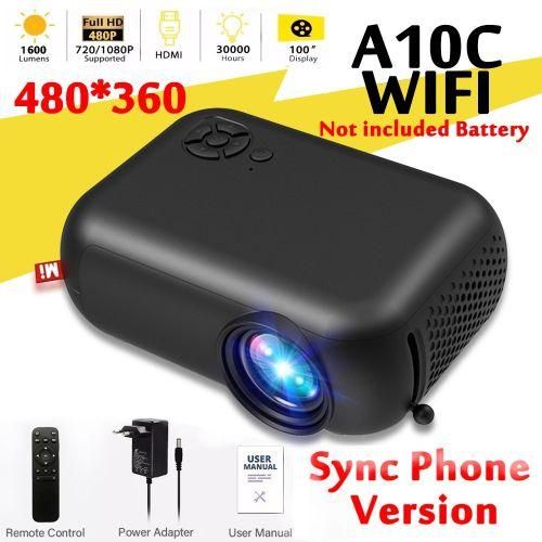 WIFI Projector Support 1080P Mini Projectors 2.4G Wireless Home Theater HDMI