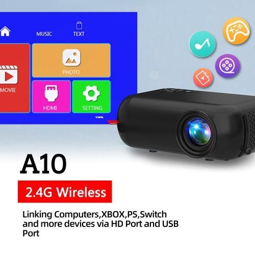 WIFI Projector Support 1080P Mini Projectors 2.4G Wireless Home Theater HDMI