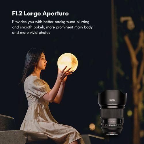 VILTROX AF 751.2XF Pro Camera Prime Lens For Portrait