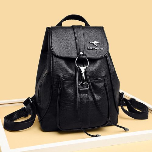 Ladies Leather Shoulder Bag Backpack