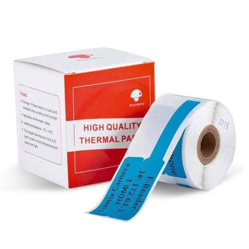 100pcs Roll 25x38mm Cable SelfAdhesive Thermal Labels