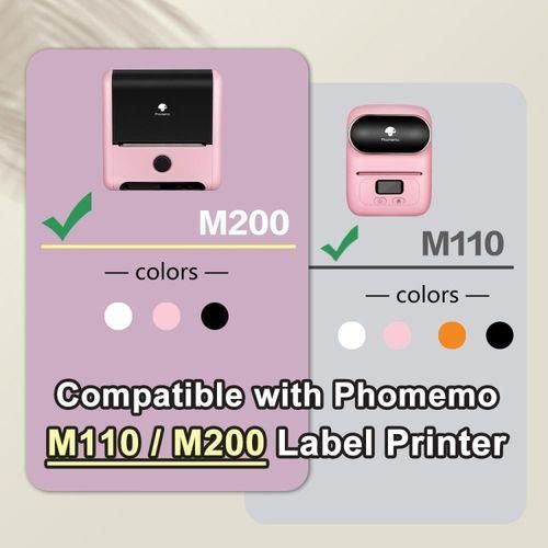 600pcs Roll 20x10mm Square SelfAdhesive Thermal Labels