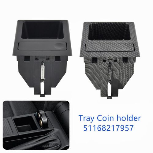 For Bmw 3 Series E46 323i 325i 328i 1999-2006 51168217953 Car Center Console Water Cup Holder Beverage Bottle Holder Coin Tray