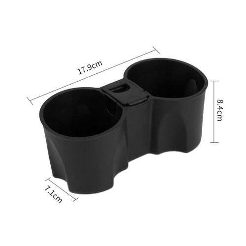 For Tesla Model 3 Y Car Water Cup Holder Silicone Central Control Cup Sper Drink Water Bottle Can Anti-Fall Mount Stand Base
