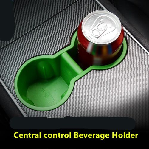 Removable Non-Slip Cup Holder Cover Water Cup Holder For Tesla Model 3 Central Control Beverage Holder Modification Accessories