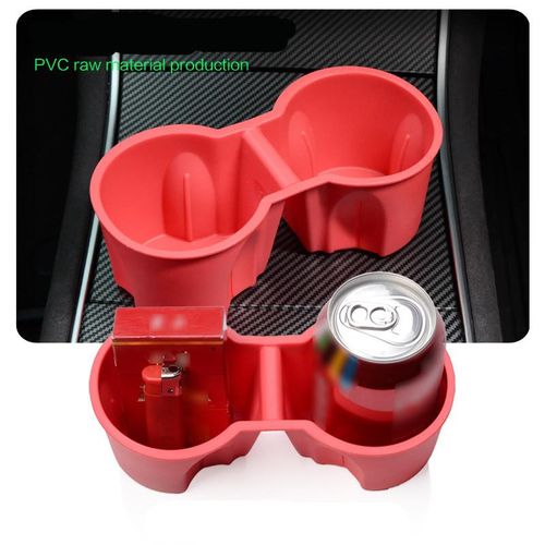 Removable Non-Slip Cup Holder Cover Water Cup Holder For Tesla Model 3 Central Control Beverage Holder Modification Accessories
