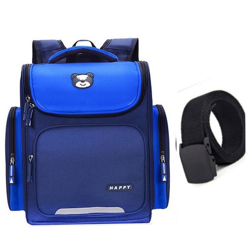 Children Designer School Bag Good Material- Blue, Black