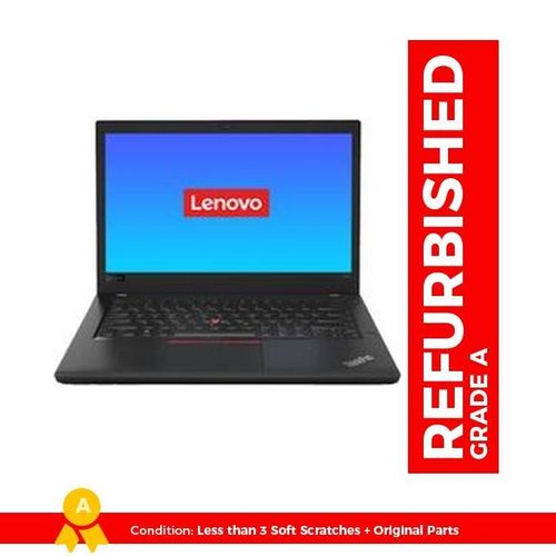 Lenovo Refurbished Thinkpad T470s/T460s Core I5, 6th Gen,8GB Ram, 256GB SSD - Black