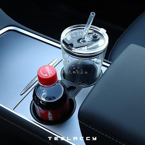 For Tesla Model Y Water Cup Holder Center Console Accessories Non-Slip Waterproof Non-Toxic Odorless Car Coasters