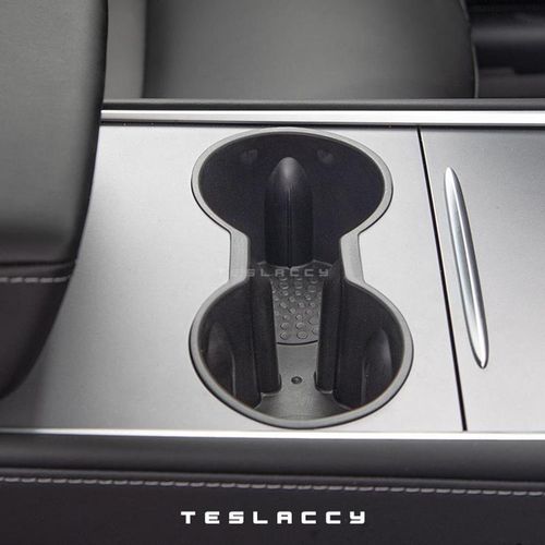For Tesla Model Y Water Cup Holder Center Console Accessories Non-Slip Waterproof Non-Toxic Odorless Car Coasters