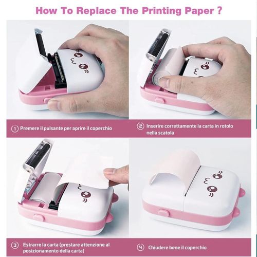 915 Generation Mini Portable Printer Photo Pocket Photo Bluetooth V4.0 200