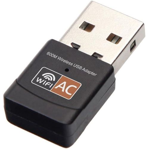 Dual Band WiFi and Bluetooth Adapter 2in1 Dongle  USB Network Wireless