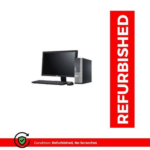 DELL OptiPlex 7010 Full Set Intel Core I5 4GB RAM 500GB HDD Refurbished - Black