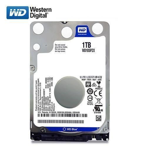 Western Digital 1TB Slim Hard Disk For Internal and External Use - Silver