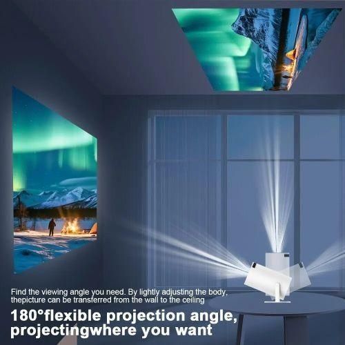 HY300 Pro 4K Android 11 Dual Wifi6  Allwinner BT5.0 1080P Home Outdoor Projetors