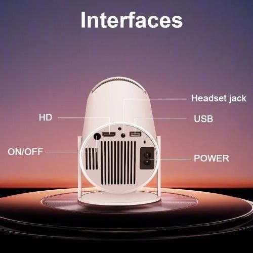 HY300 Pro 4K Android 11 Dual Wifi6  Allwinner BT5.0 1080P Home Outdoor Projetors