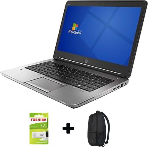 Hp Refurbished ProBook 640 Intel Core I5 8GB 750Gb HDD 14 Inch  -Black