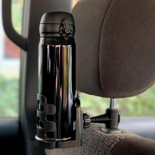 Auto Drink Cup Holder Rear-Seat Cup Holder Car Air Vent Outlet Bottle Bracket Adjustable Rotation Motorcycle Car Accessories