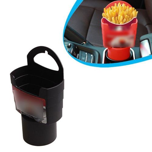 Car French Fries Holder Food Drink Cup Holder Car-Styling Storage Box Bucket