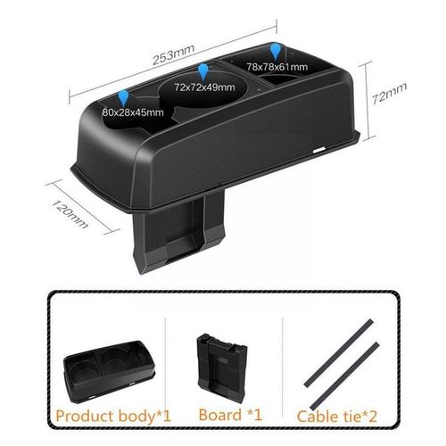 Car Cup Holder Organizer Auto Vehicle Seat Cup Phone Drink Holder Porte Bouteille Voiture Accesorios Para Coche Multifunction
