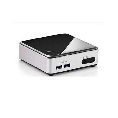 Refurbished Dual Monitor Complete Set Wired Keyboard, Mouse NUC Mini PC Core I5, 8gb Ram 120gb SSD With Free Portable Speakers   And Free HDMI - Black