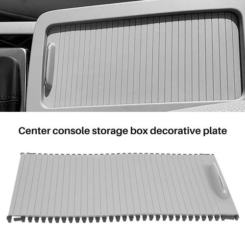 Car Inner Indoor Centre Console Roller Blind Cover For -Mercedes C/e-Calss W204 S204 W212 S212 A20468076079051 Grey