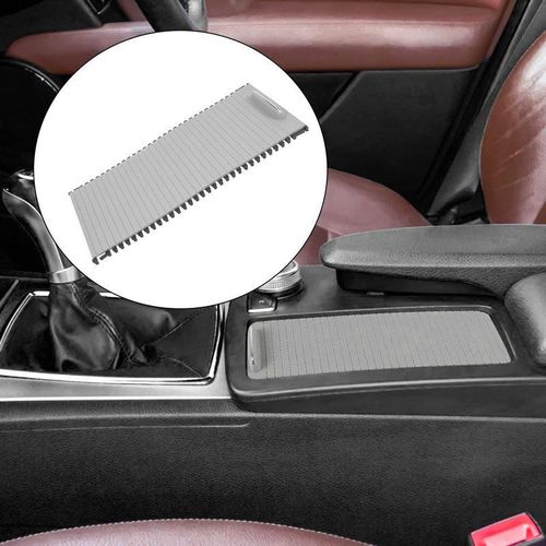 Car Inner Indoor Centre Console Roller Blind Cover For -Mercedes C/e-Calss W204 S204 W212 S212 A20468076079051 Grey