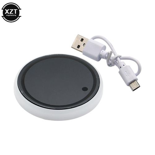 Colorful Led Cup Coaster Holder Usb Light Mat Car Coasters Bottle Rgb Luminous Atmosphere Lamp Glass Pad Seat Colorful Backlight