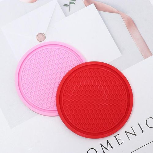Rubber Insulation Pads Auto Cup Holder Insert Coaster Flower Teacup Non-Slip Mat Coaster Car Coasters Car Cup Mat Drink Coaster