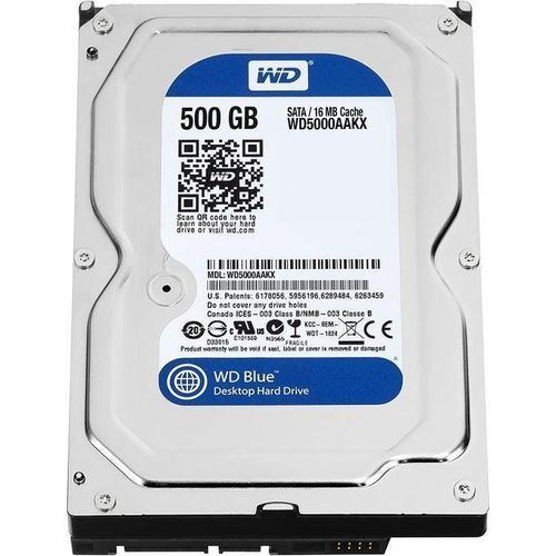 500GB Laptop Internal Hard Disk Drive ( Seagate ,WD, Toshiba)-Silver