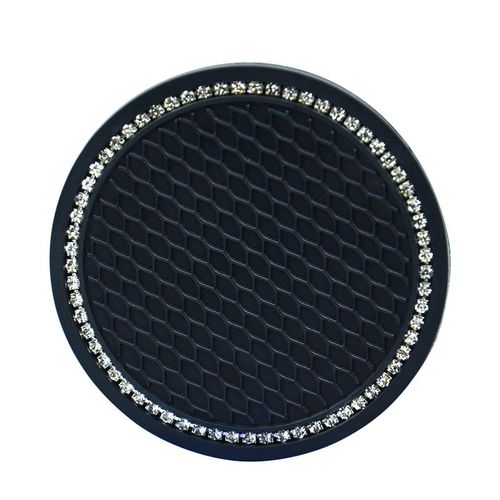 Car Universal Diamond Honeycomb Water Coaster Creative Cute Storage Mat Car Anti-Slip Mat Interior