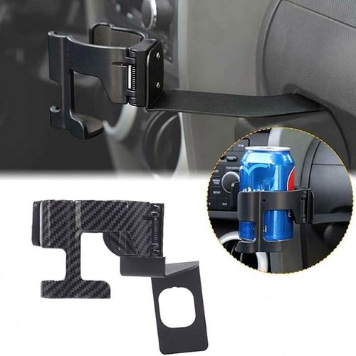 Car Dashboard Cup Holder Insert Drink Phone Stand Bracket Organizer Clip For Jeep Wrangler Tj Jk Jl 1997-2023