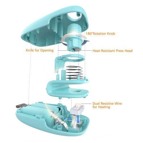 Vaccum Bag Sealer Mini Heat Sealer for Home Baking Office