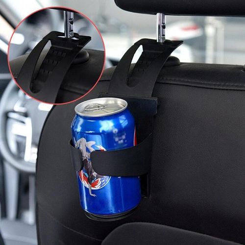 Multifunctional Drink Holder Universal Car Backseat Cup Holder Backrest Hook Water Bottle Storage Rack Cars Interior Accessories