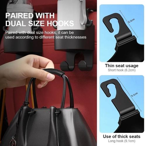 Car Back Seat Cup Holder Drinks Water Bottles Storage Rack Interior Bags Hanging Hooks With Phone Holder