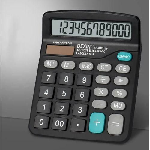 Office Calculators Desktop Student Solar Panel Battery Dual Power