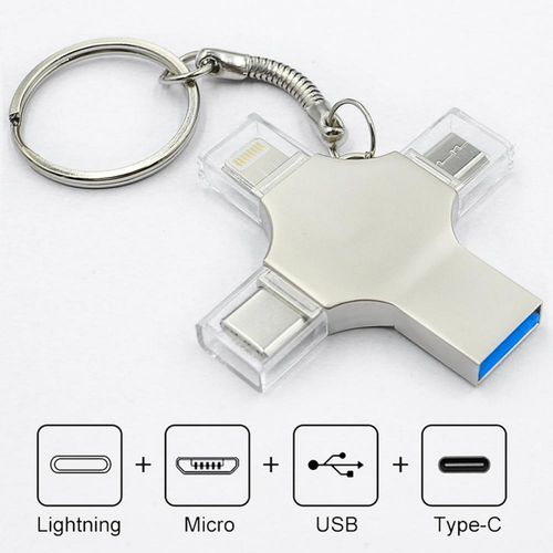 4in1 Otg Usb Flash Drive IOS / Android / PC  64GB