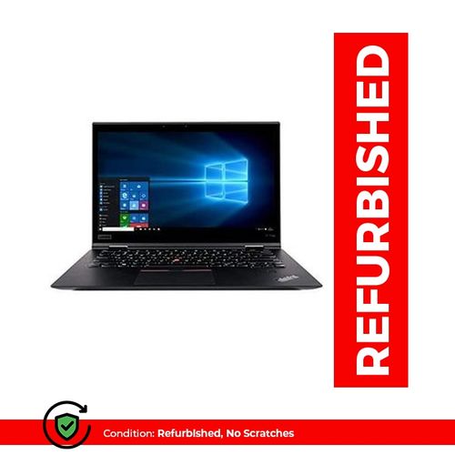 Lenovo Refurbished ThinkPad Yoga, 12.5-inch, Core I5, 8GB RAM, 256GB SSD, Touch Screen , Plus Bag -Black