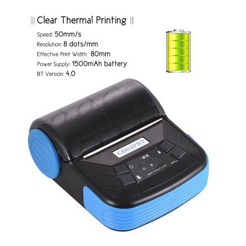 Goojprt MTP3 80mm BT Thermal Printer Portable Lightweight