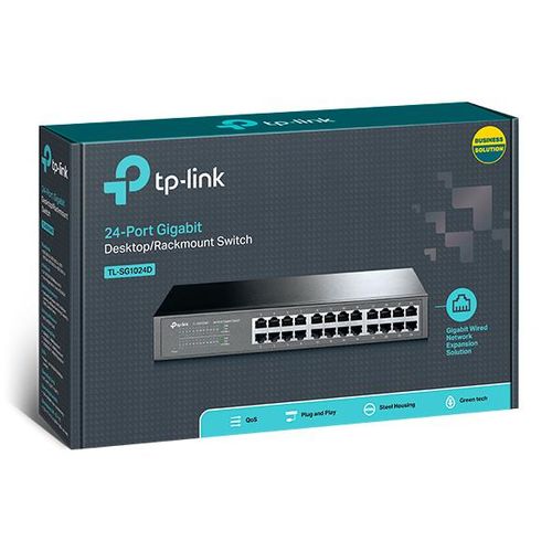 TPLink TL-SG1024D 24-Port Gigabit Rackmount Switch
