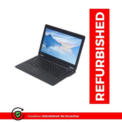DELL Latitude 7250: 5th Gen Core I7, 8GB RAM, 256GB SSD, Black - Refurbished - (6MNTHS WNTY)