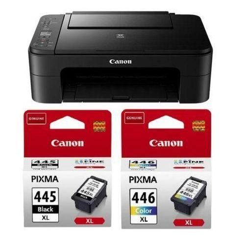 Canon TS3340/TS3440 Colour Print, Copy & Scan All In One Printer - Black