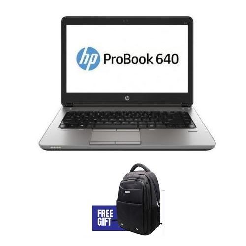 Hp ProBook 640 Core i7, 8GB RAM 256GB SSD (Refurbished) Black